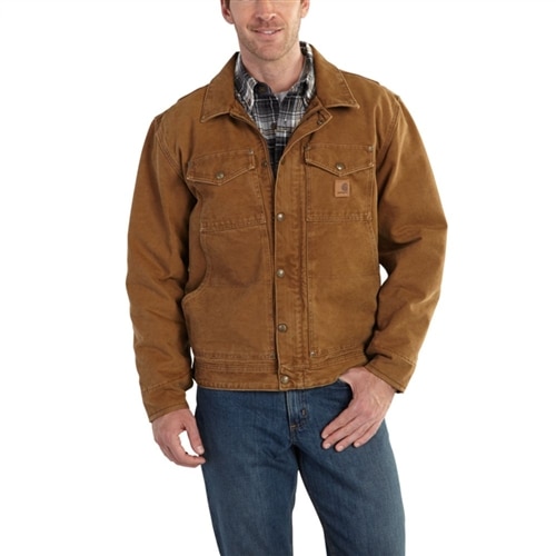 Carhartt sandstone berwick jacket hotsell
